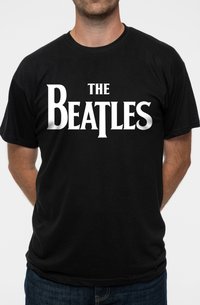 Paradiso Clothing THE BEATLES  - Print T-shirt - black