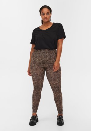 Leggings - zebra aop