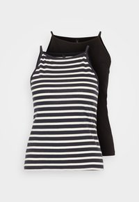 ONLMAY LIFE SET - Top - black/night sky cloud dancer