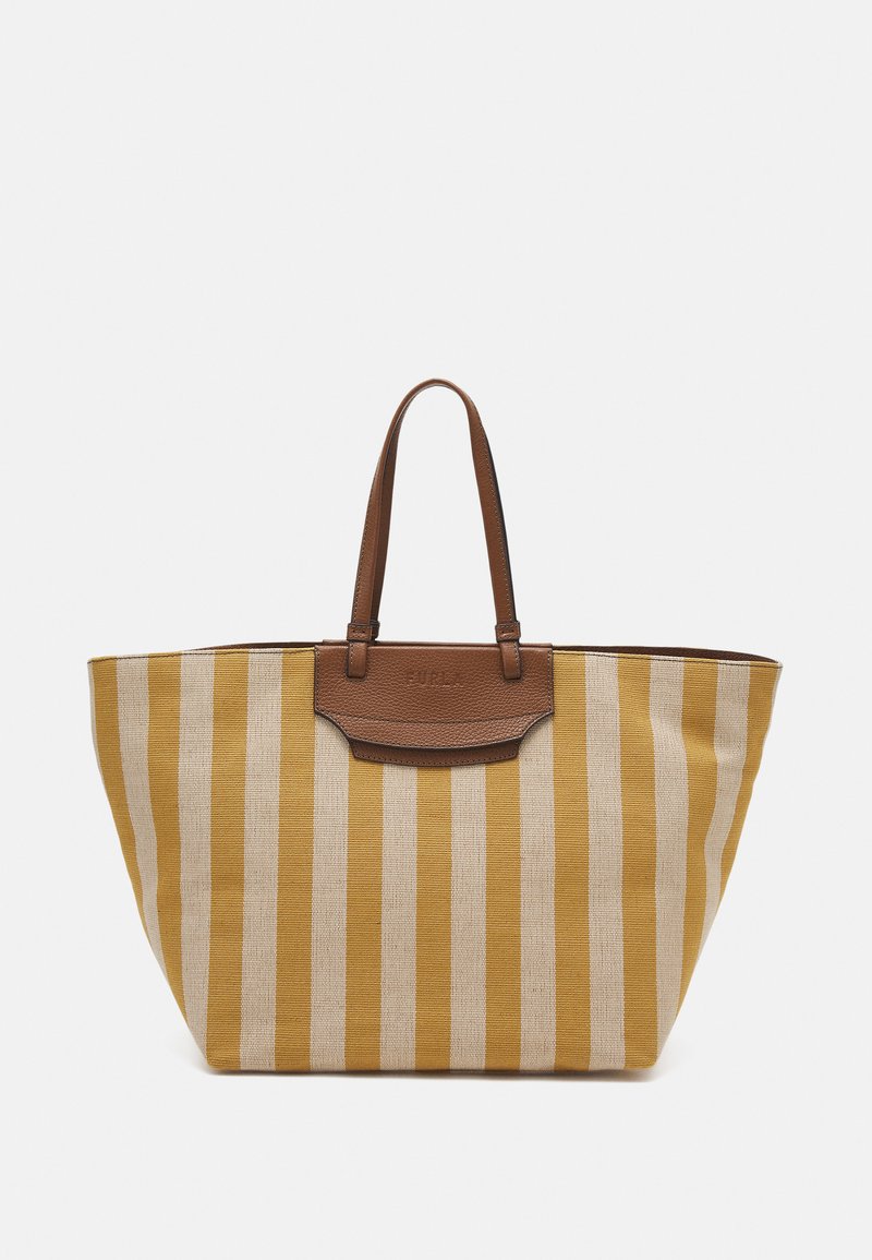 Furla MERAVIGLIA TOTE - Veľká kabelka - toni girasole/cognac