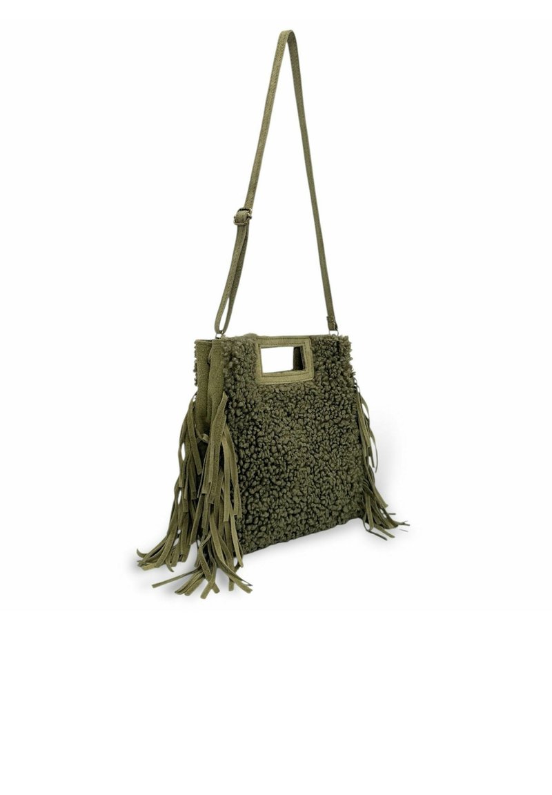 Sac Bandoulière Gabor Wanda Camera Bag – Couleur Kaki, Polyuréthane – Neuf Avec étiquettes