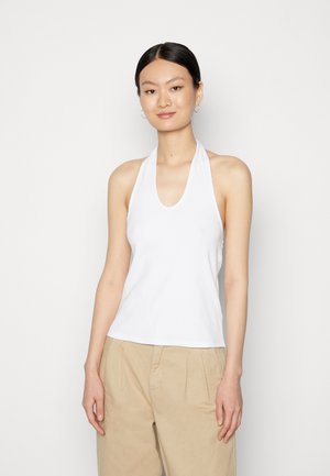 VIFELIA CROSSED NECKTOP - Top - cloud dancer