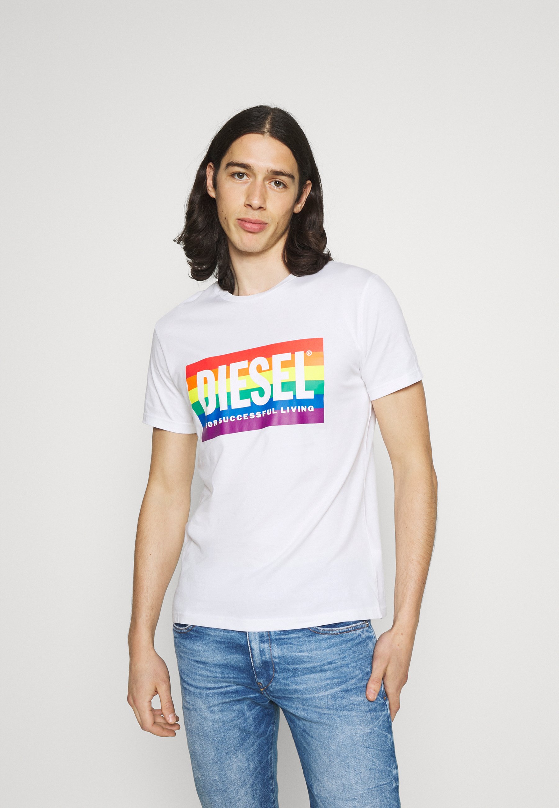 diesel rainbow t shirt
