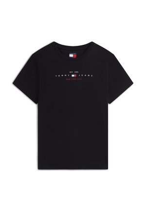 Tommy Jeans, - T-shirt z nadrukiem