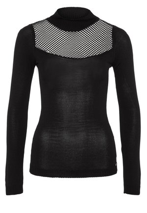Strickpullover - black