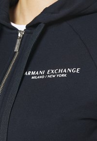 Armani Exchange Felpa con cappuccio - navy