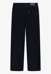 Levi's® WIDE LEG - Traperice krojene za nošenje s čizmama - black
