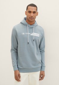 TOM TAILOR - Hoodie - grey mint Miniatuurafbeelding 1