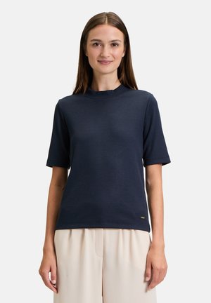 Betty & Co AVEC STRUCTURE À COL DROIT - Basic T-shirt - navy blue