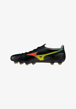 Mizuno, MIZUNO ALPHA ELITE UNISEX - Fußballschuhe Kunstrasen - black/lava orange/evening primrose