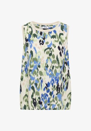 Cecil, BLUSENTOP MIT RUNDHALS UND PRINT - Bluse - cashmere beige