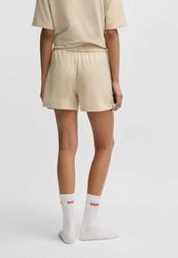 HUGO SHUFFLE - Pyjamahousut/-shortsit - light beige