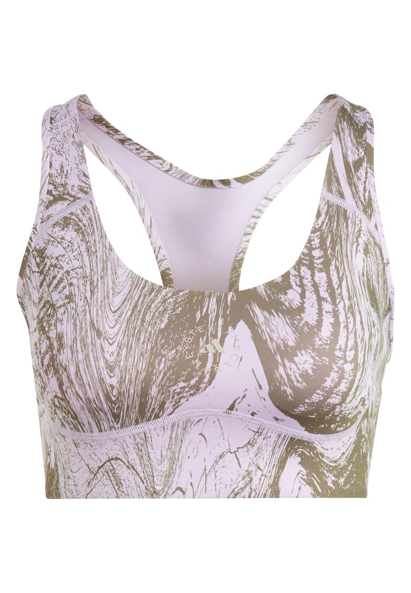 adidas by stella mccartney Sport-bh met medium support paars adidas by stella mccartney Sport-bh met medium support paars