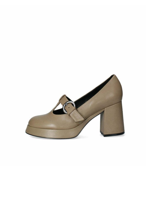 DÉCOLLETÉ - Plateaupumps - taupe