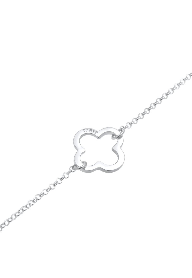 Damen Halsketten | Elli CLOVER LEAF CUT-OUT Armband silber/silberfarben - GG48155 Damen Halsketten | Elli CLOVER LEAF CUT-OUT Armband silber/silberfarben - GG48155