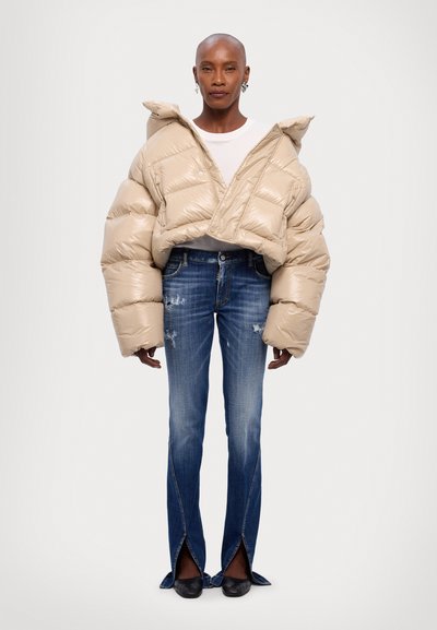 DSQUARED2 ICON PUFFER KABAN - Dunjakker - beige