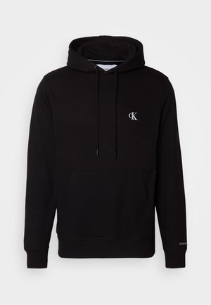 ESSENTIAL REGULAR HOODIE - Felpa - black