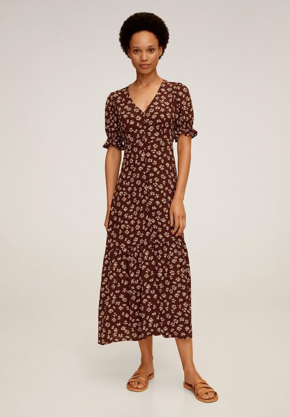 robe marron chocolat