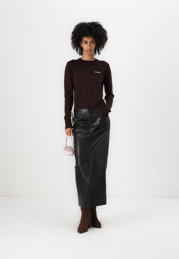 LANCE  - Jumper - chocolate plum4