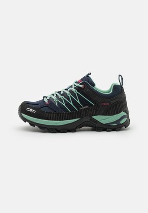 RIGEL LOW  - Hiking shoes - blue/acqua