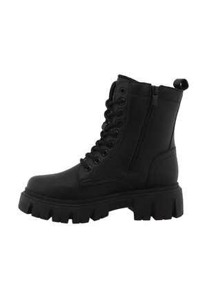 TOM TAILOR, STIEFEL - Žieminiai batai - black