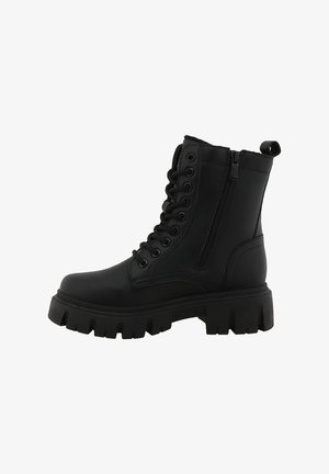 TOM TAILOR, STIEFEL - Žieminiai batai - black