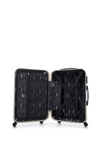 WITTCHEN MEDIUM SUITCASE WITH LUGGAGE TAG FROM ABS - Kufr - beige
