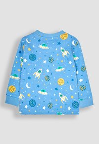 JoJo Maman Bébé GLOW IN THE DARK SPACE  REGULAR FIT - Pyjamas - blue