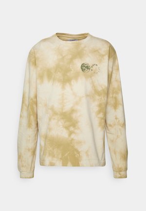 7 DAYS Active GRAPHIC LONG SLEEVE TEE UNISEX - Pitkähihainen paita - tie dye sand