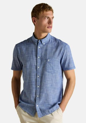 REGULAR FIT - PUPPYTOOTH SHORT SLEEVE CLASSIC FIT - Hemd - blue