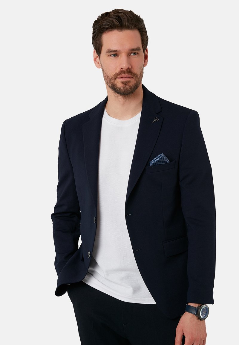 Herren Komplettanzüge | Buratti SLIM FIT Sakko navy blue/dunkelblau - SV61959 Herren Komplettanzüge | Buratti SLIM FIT Sakko navy blue/dunkelblau - SV61959