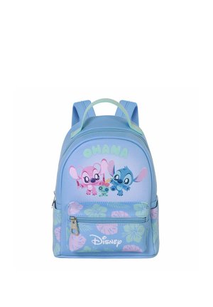 DISNEY LILO AND STITCH JOLLY SMALL HEADY  - Mochila escolar - lilo and stitch blue