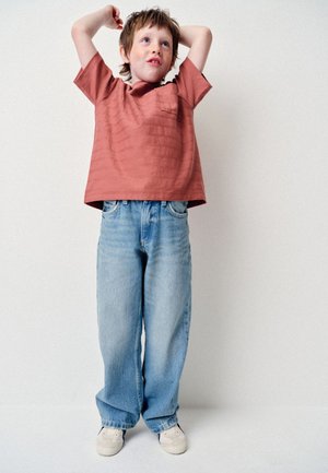 THE SET, 3 PACK  - T-shirt basique - brown cream rust
