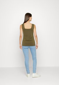 Anna Field Top - khaki