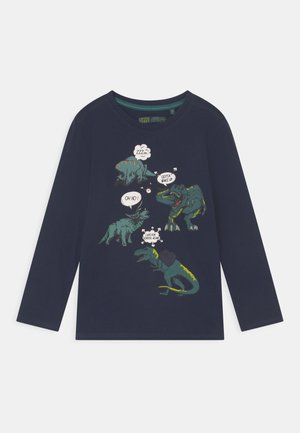 SMALL BOYS - Top s dlouhým rukávem - navy blazer