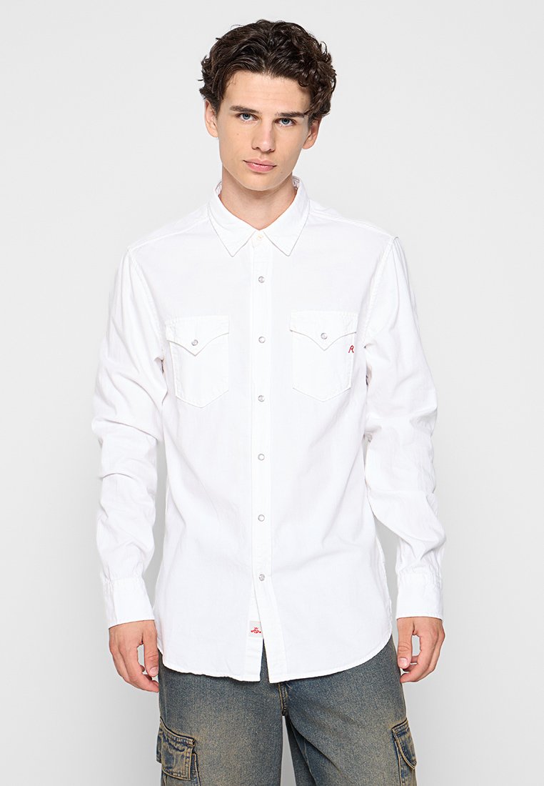Replay Overhemd wit Replay Overhemd wit