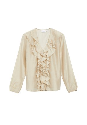 comma, BLUSE - Bluse - beige