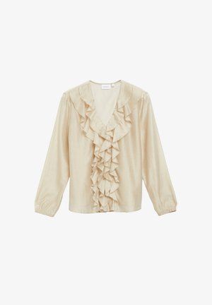 comma, BLUSE - Bluse - beige