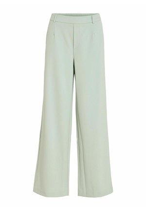 VILA VIVARONE  WIDE NOOS - Bukse - silt green