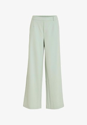 VILA VIVARONE WIDE NOOS - Bukse - silt green