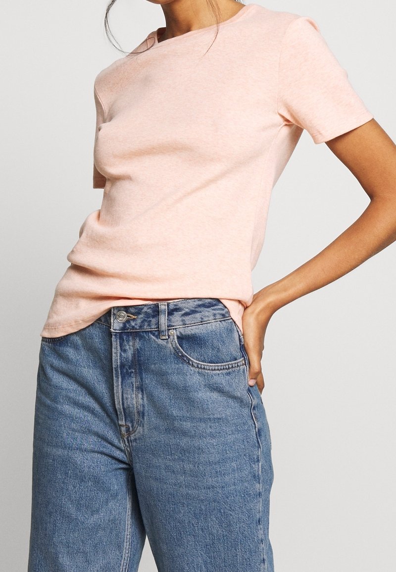 Petit Bateau Jednoduché tričko - apricot