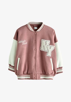 Next REGULAR FIT -EMBROIDERED - Bomberjakke - brown cream