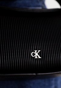 Calvin Klein Jeans MINI FLAP - Handbag - black