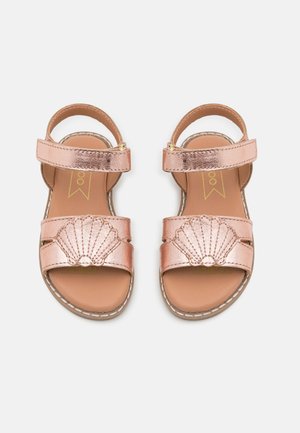 LEATHER - Sandale - rose gold