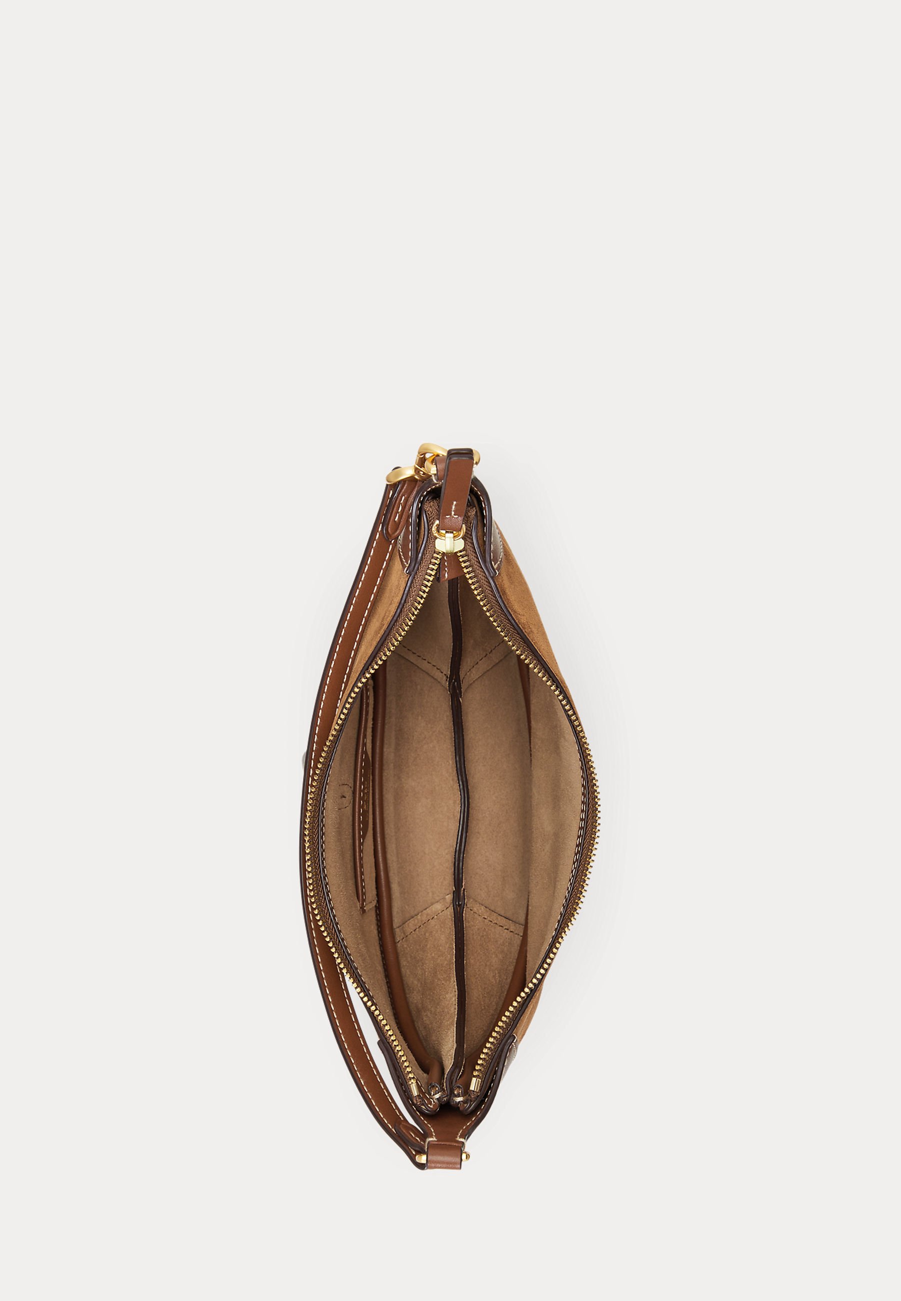 Polo Ralph Lauren POLO ID SUEDE MINI SHOULDER BAG - Geantă de mână