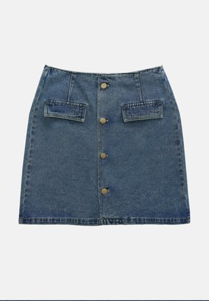Even&Odd, Falda vaquera - mid blue wash