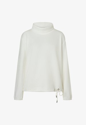 More & More, MORE & MORE LÄSSIGES SWEATSHIRT, STRUKTUR - Sweatshirt - offwhite