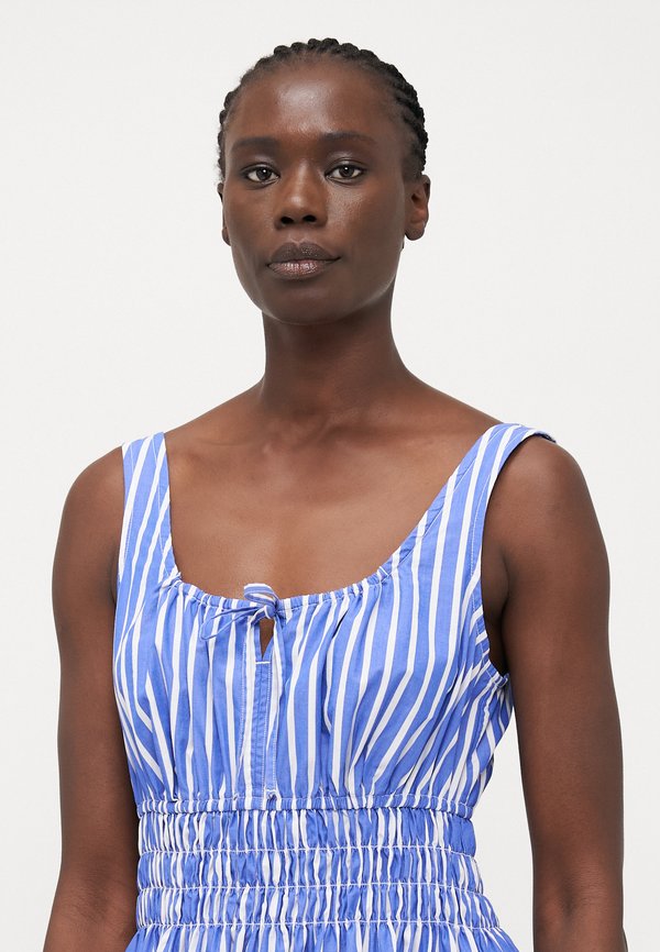 TIE SMOCKED MIDI DRESS - Day dress3