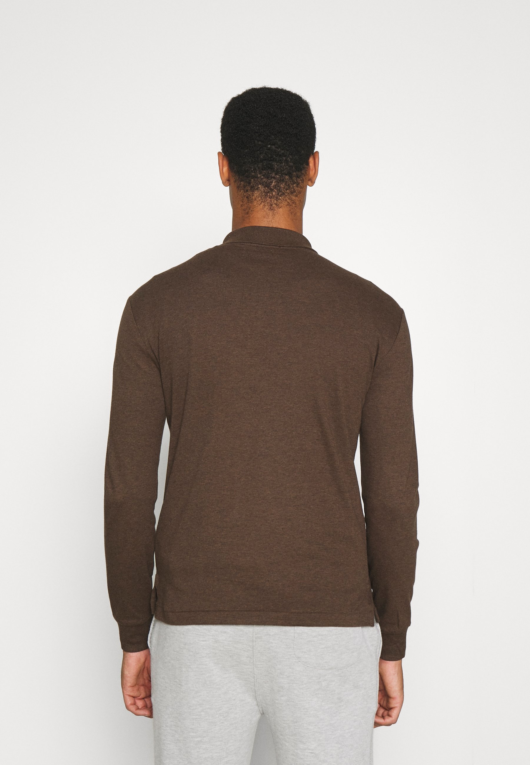 mens brown ralph lauren polo shirt