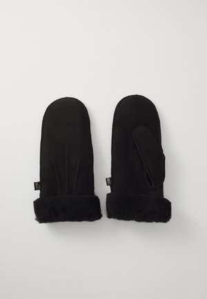RHSYDNEY SHEARLING MITTENS - Moufles - black